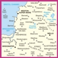 MAP,O/S Weston/Bridgwater/ Wells (with Download)